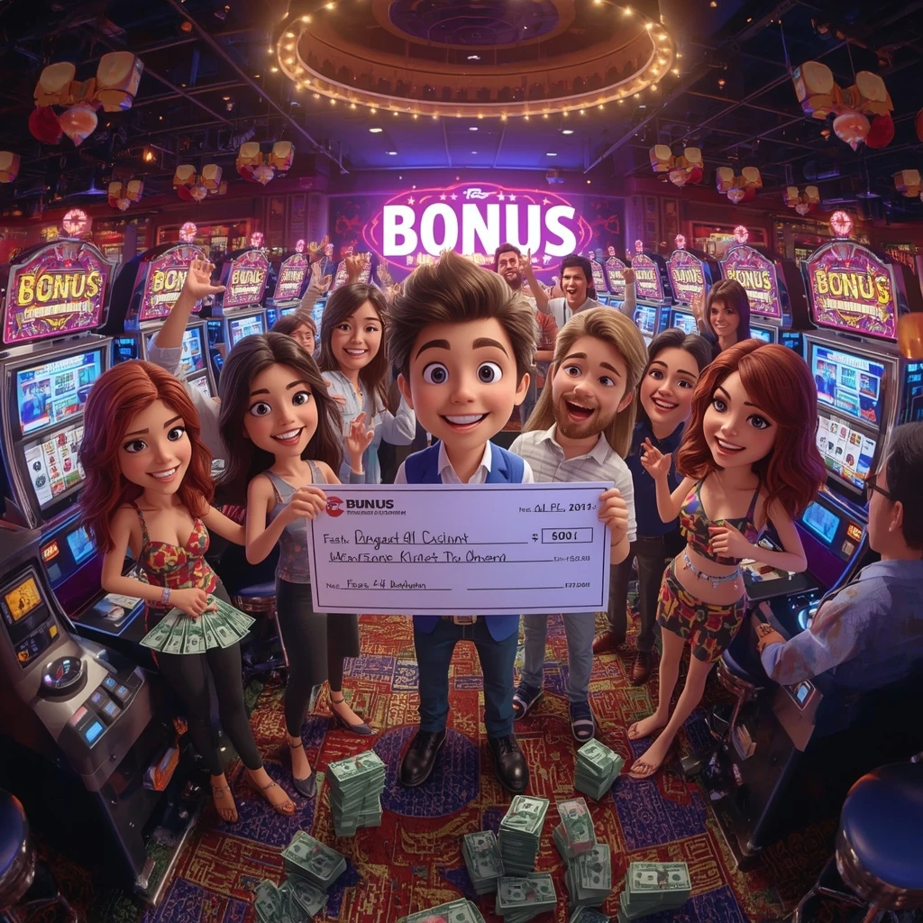 bonus dans les mains de l'homme au casino STAKES CASINO